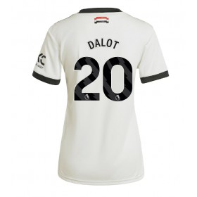 Manchester United Diogo Dalot #20 Tredje Kläder Dam 2024-25 Kortärmad